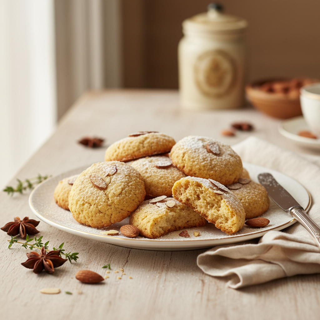 Photo de Recette de sablés moelleux au beurre et à l'amande