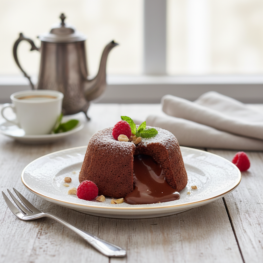 Photo de Recette du gâteau au nutella fondant et gourmand