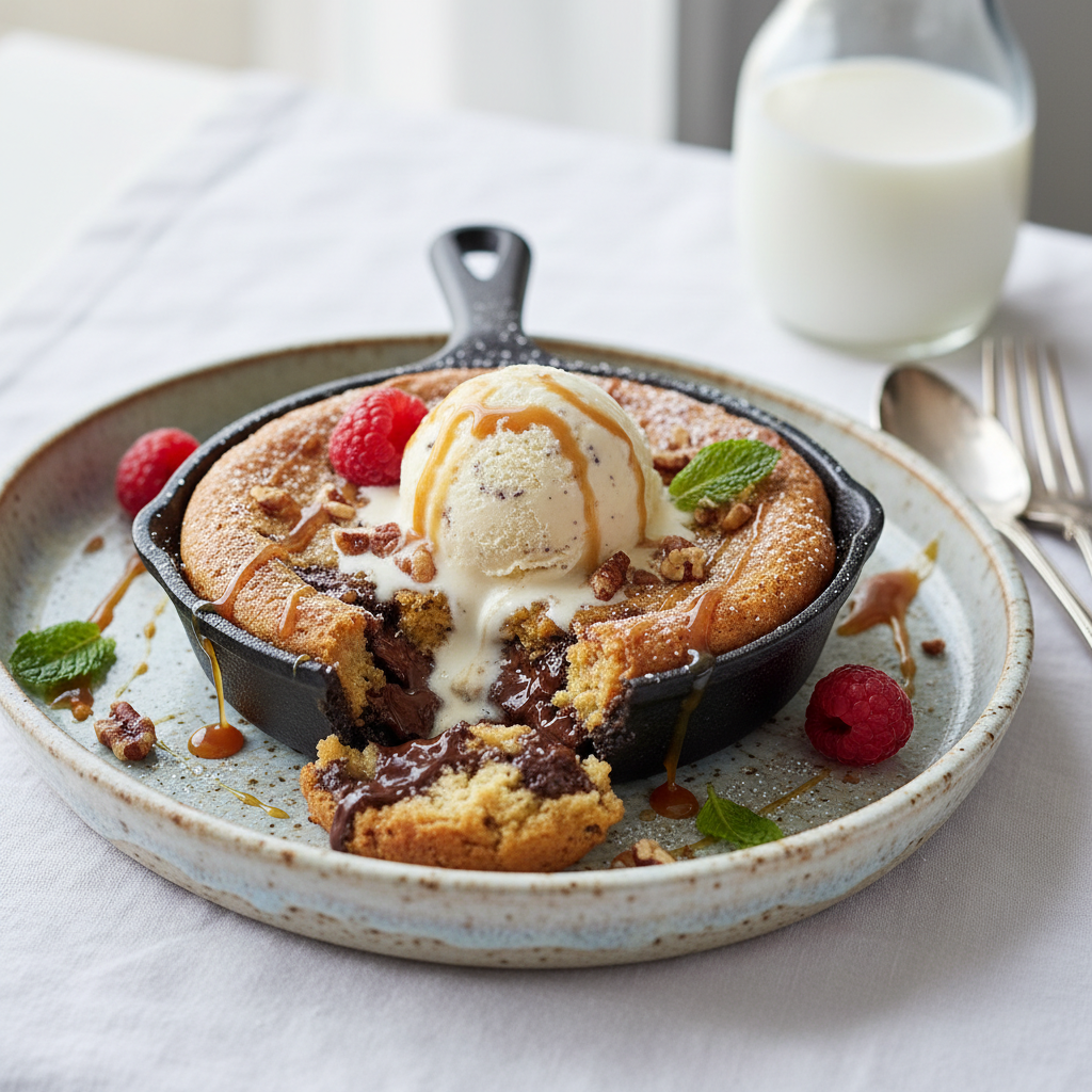 Photo de Recette de cookie dough fondante et gourmande