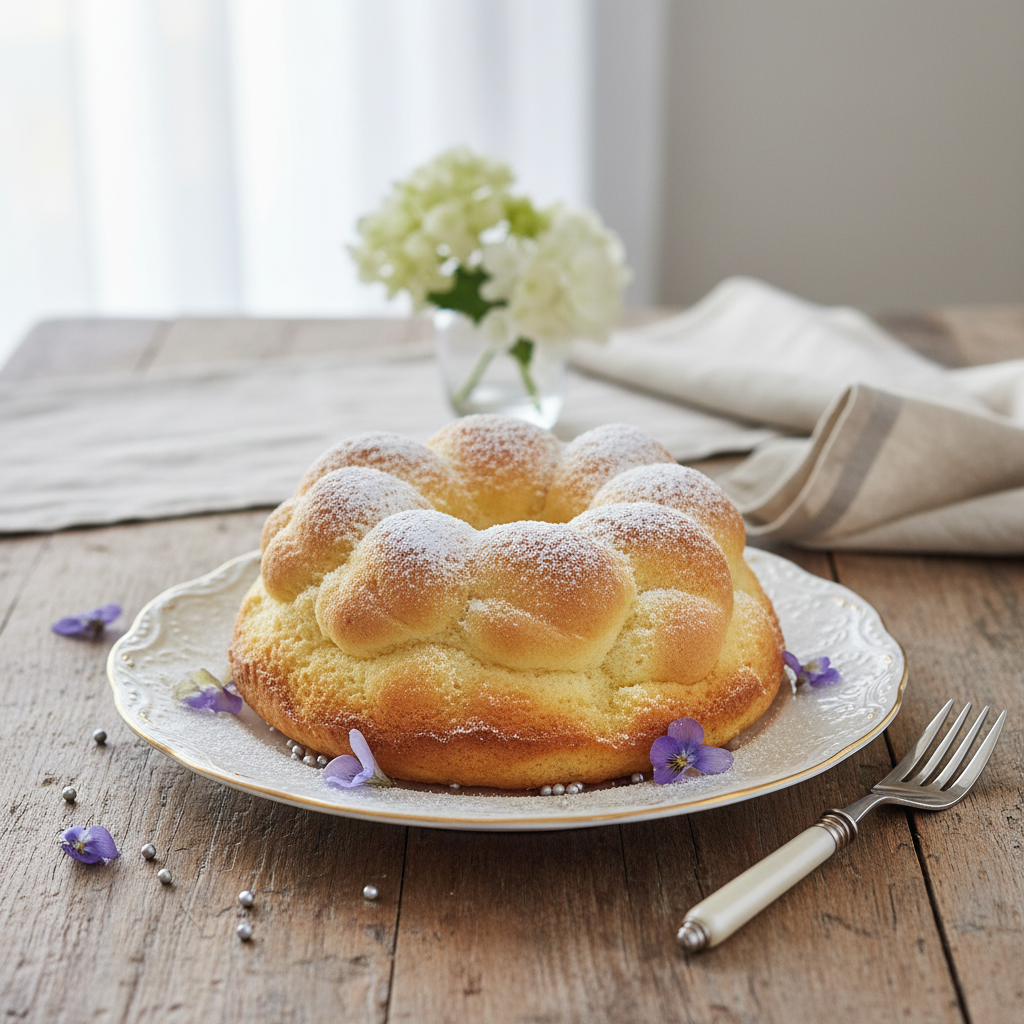 Photo de Recette de gâteau de Savoie à l'ancienne ultra léger