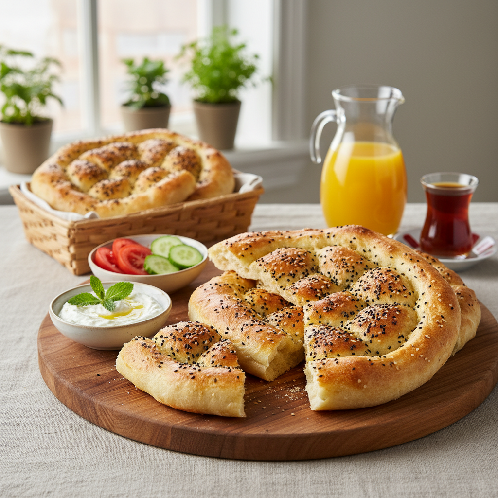 Photo de Recette de pain kebab turc traditionnel et moelleux