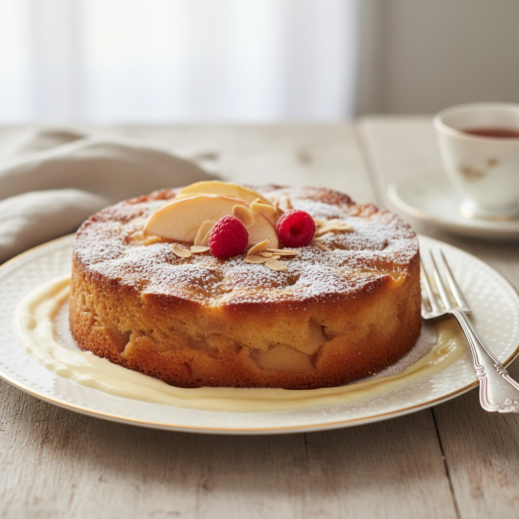 Photo de Recette de gâteau aux pommes fondant et très moelleux