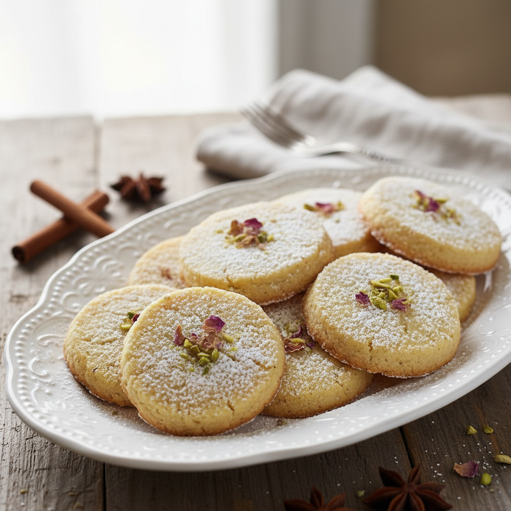Photo de Recette de biscuits sablés fondants au beurre