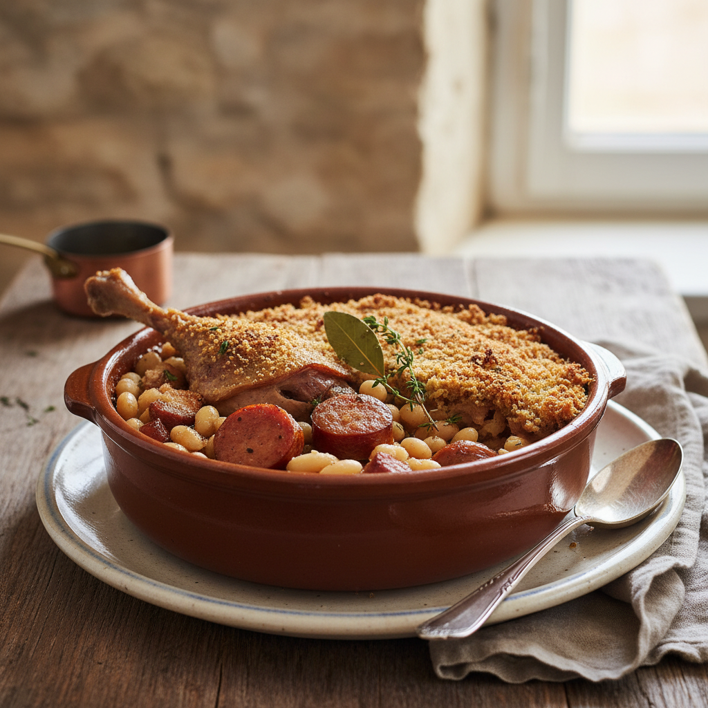 Photo de Recette du cassoulet traditionnel de ma grand-mère