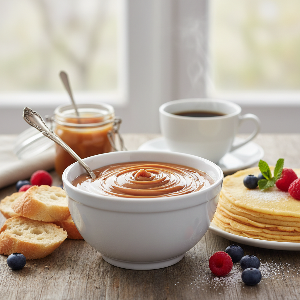 Photo de Recette de confiture de lait onctueuse et traditionnelle