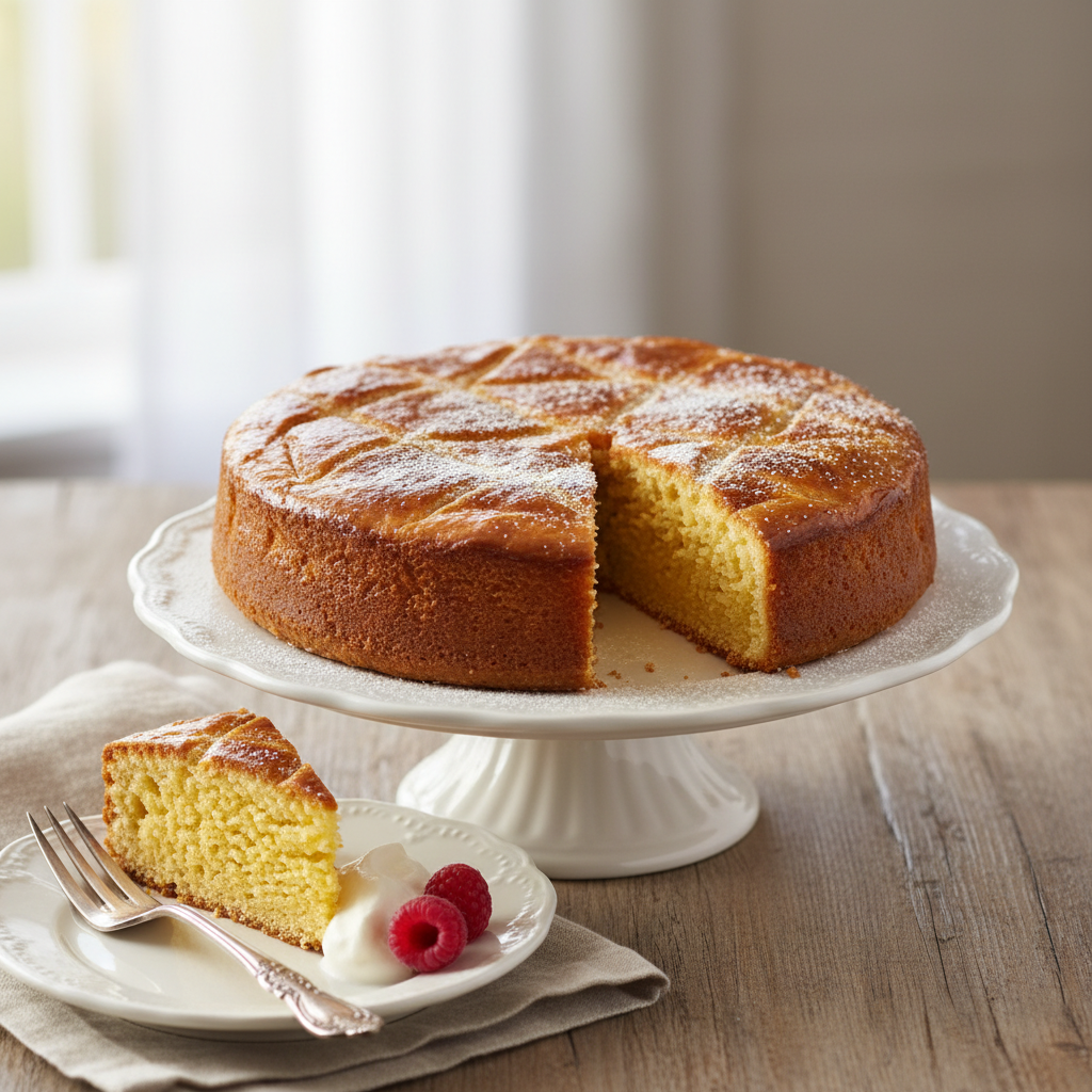 Photo de Recette du gâteau breton pur beurre traditionnel