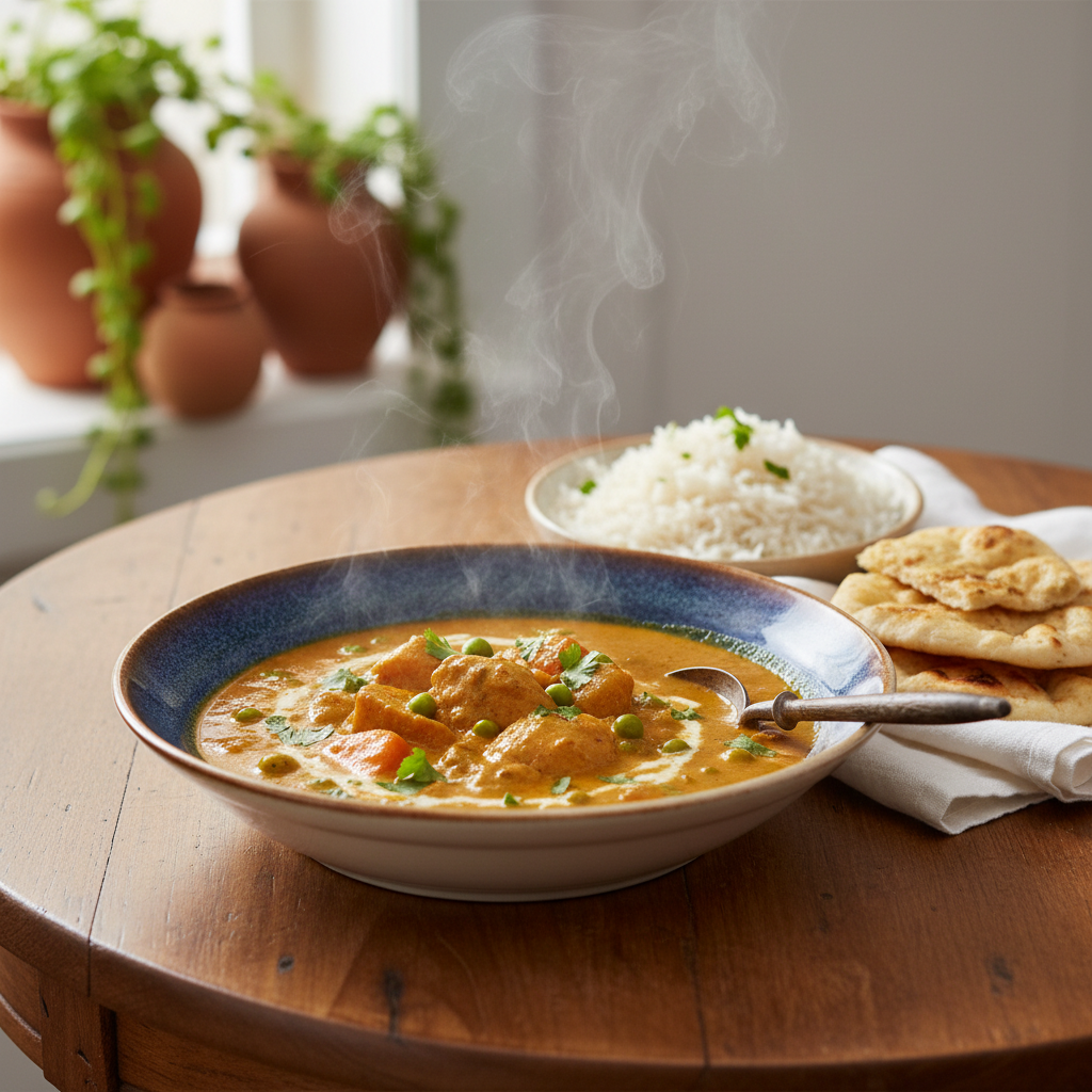 Photo de Recette de sauce au curry onctueuse et parfumée
