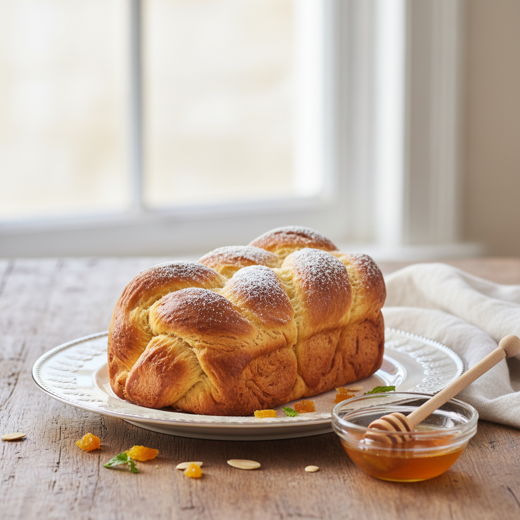 Photo de Recette de brioche tressée inratable et dorée
