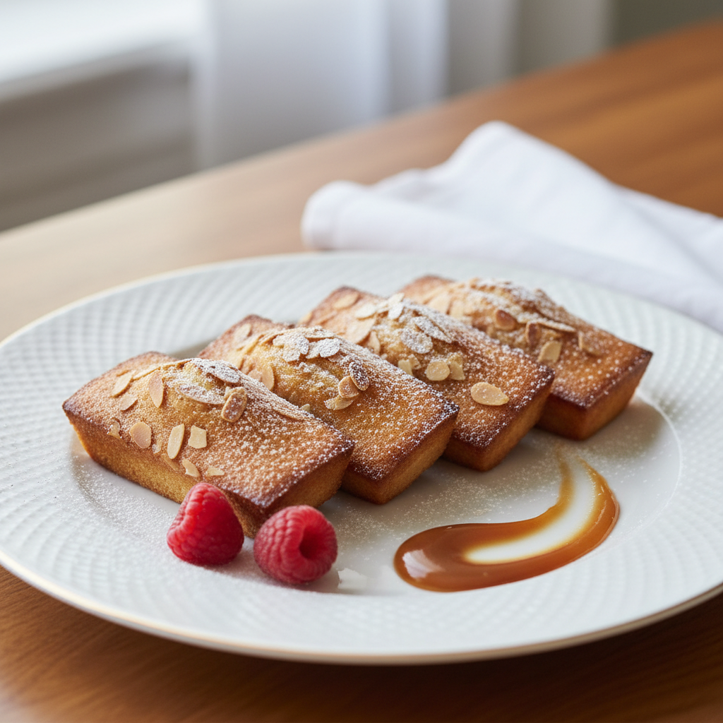 Photo de Recette du financier aux amandes fondant et traditionnel