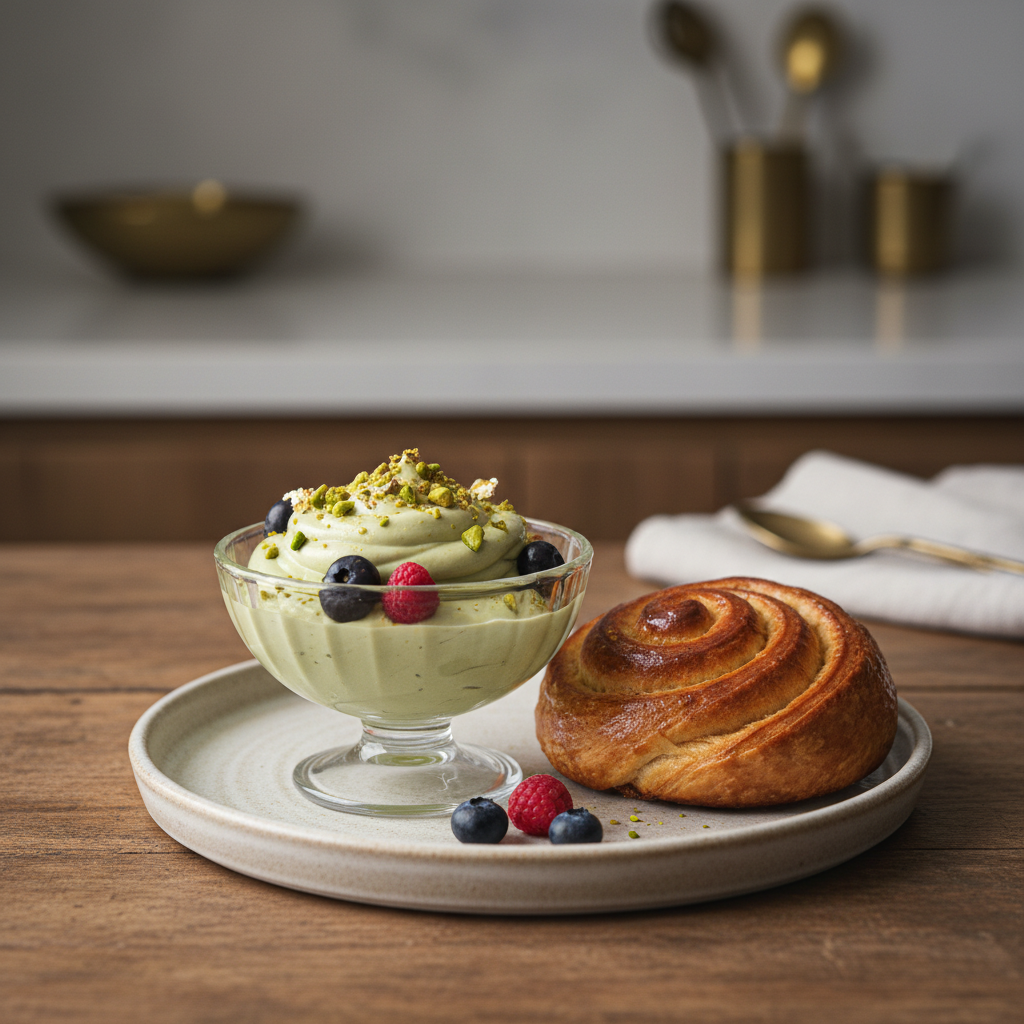 Photo de Recette de crème de pistache onctueuse pour vos pâtisseries