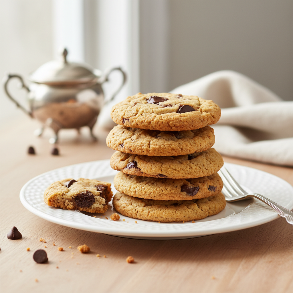 Photo de Recette des cookies américains aux pépites de chocolat