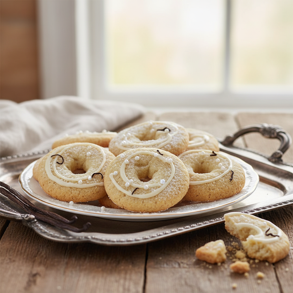 Photo de Recette de biscuits sablés à la vanille de Madagascar