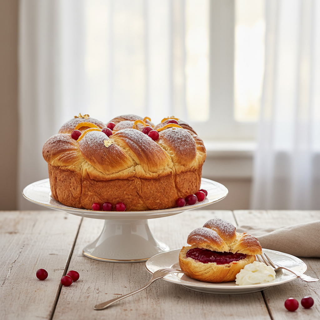 Photo de Recette de la brioche maison pétrie à la main sans robot