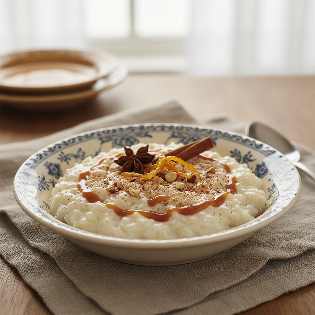 Photo de Recette de riz au lait onctueux comme chez grand-mère