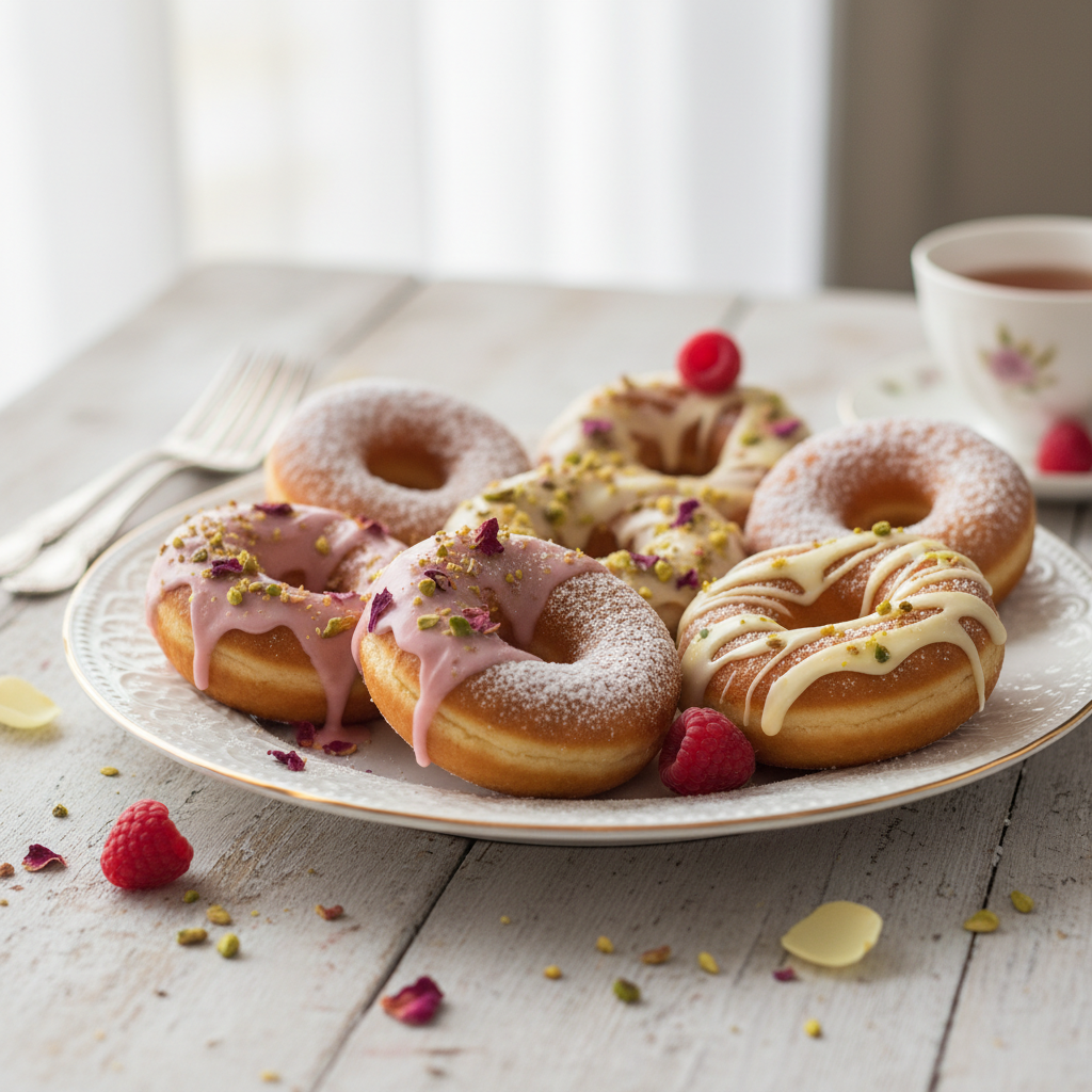 Photo de Recette de donuts au four moelleux et légers
