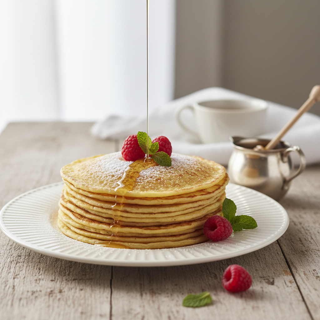 Photo de Recette des crêpes mille trous légères et inratables