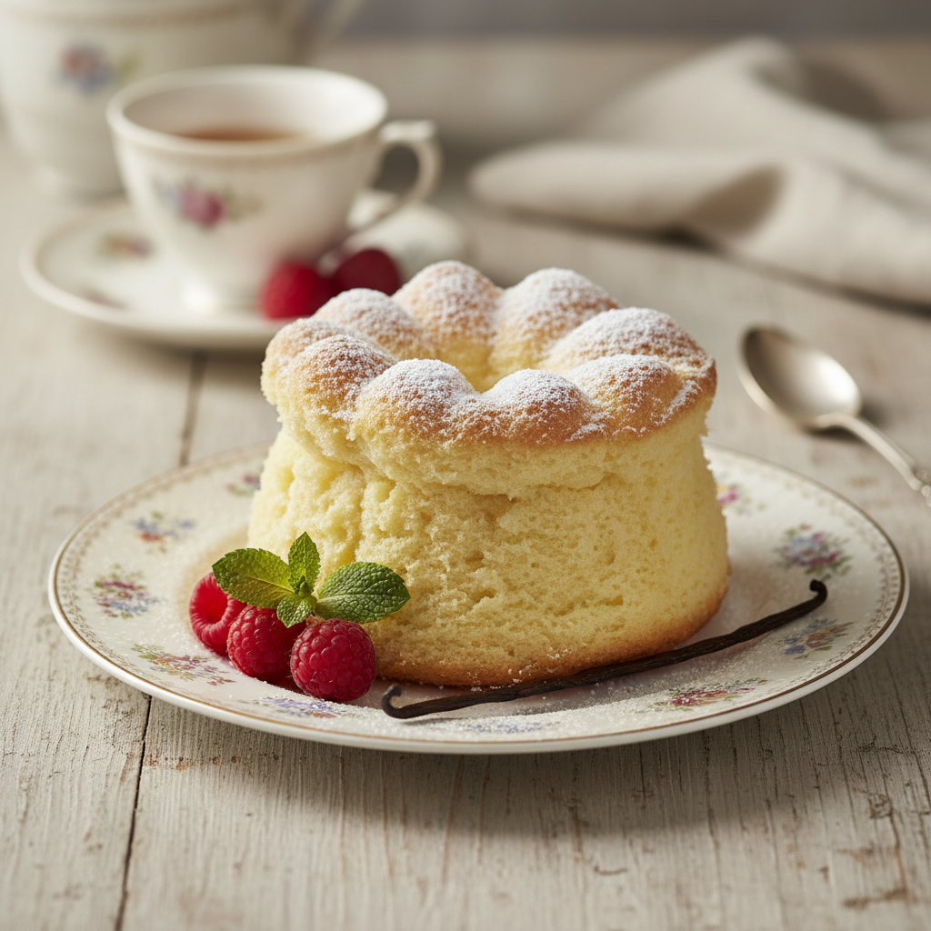 Photo de Recette du biscuit de savoie traditionnel et aérien