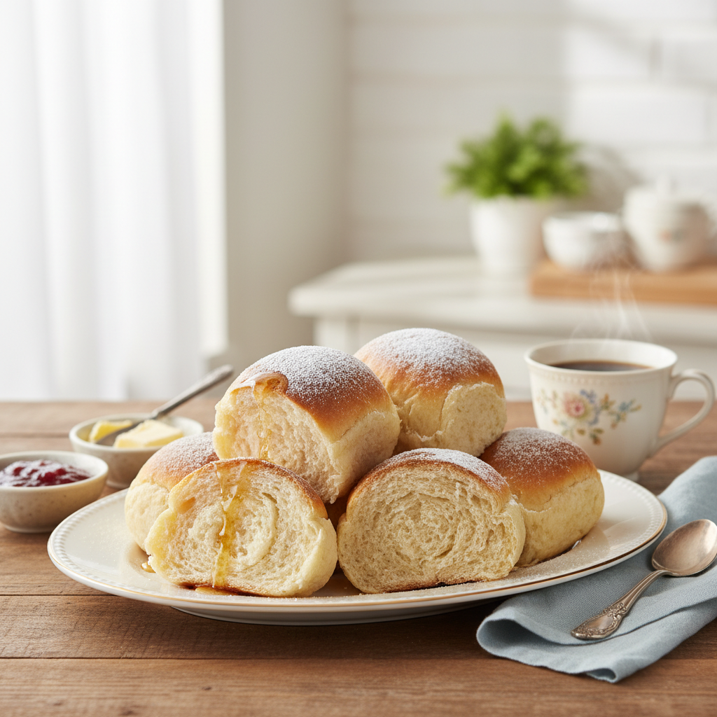 Photo de Recette du pain au lait traditionnel ultra moelleux