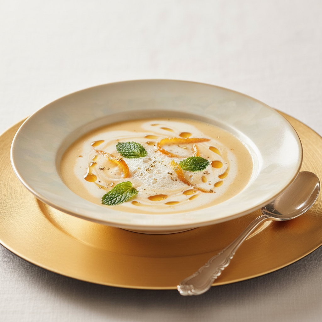 Photo de Recette de soupe de champagne au cointreau pétillante
