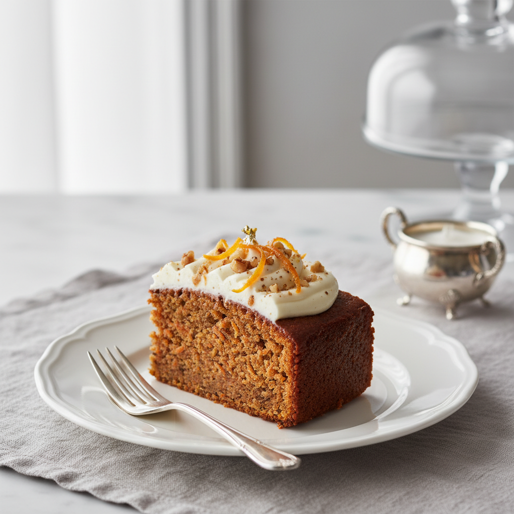Photo de Recette de gâteau aux carottes épicé et ultra fondant