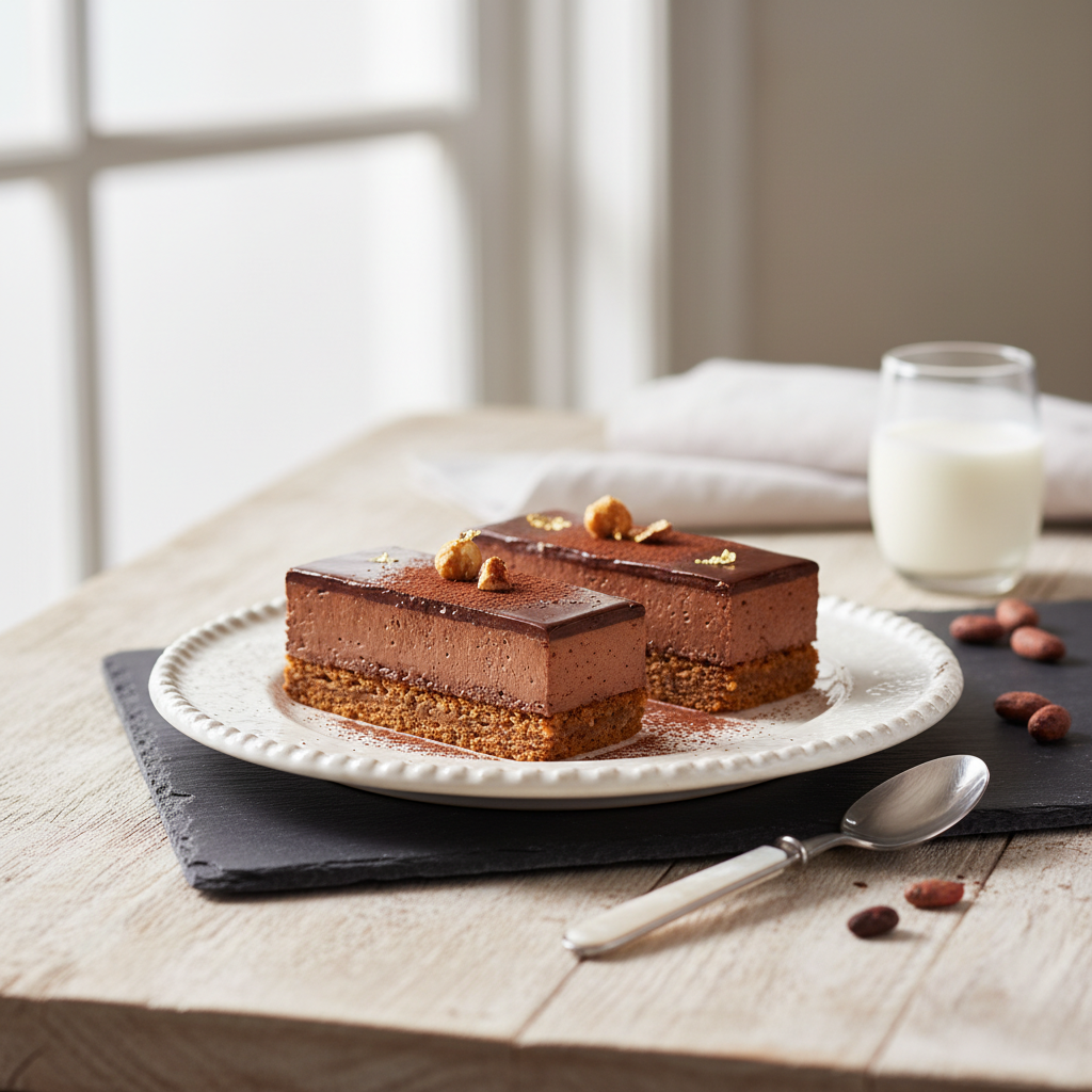 Photo de Recette du royal chocolat craquant et fondant