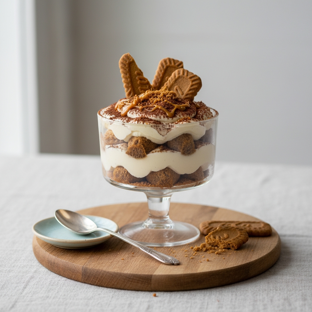 Photo de Recette de tiramisu speculoos croquant et intense
