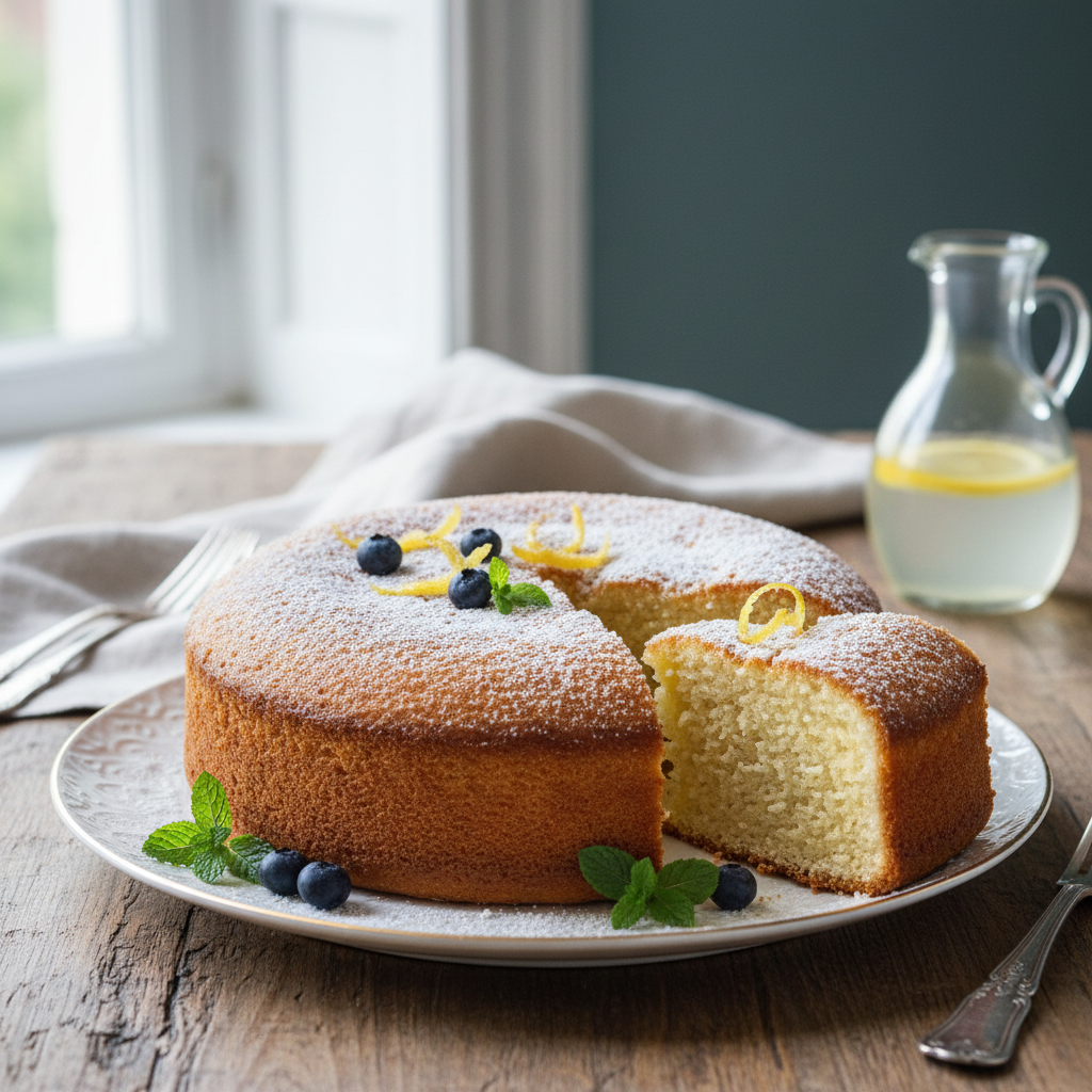 Photo de Recette du gâteau au yaourt moelleux et traditionnel