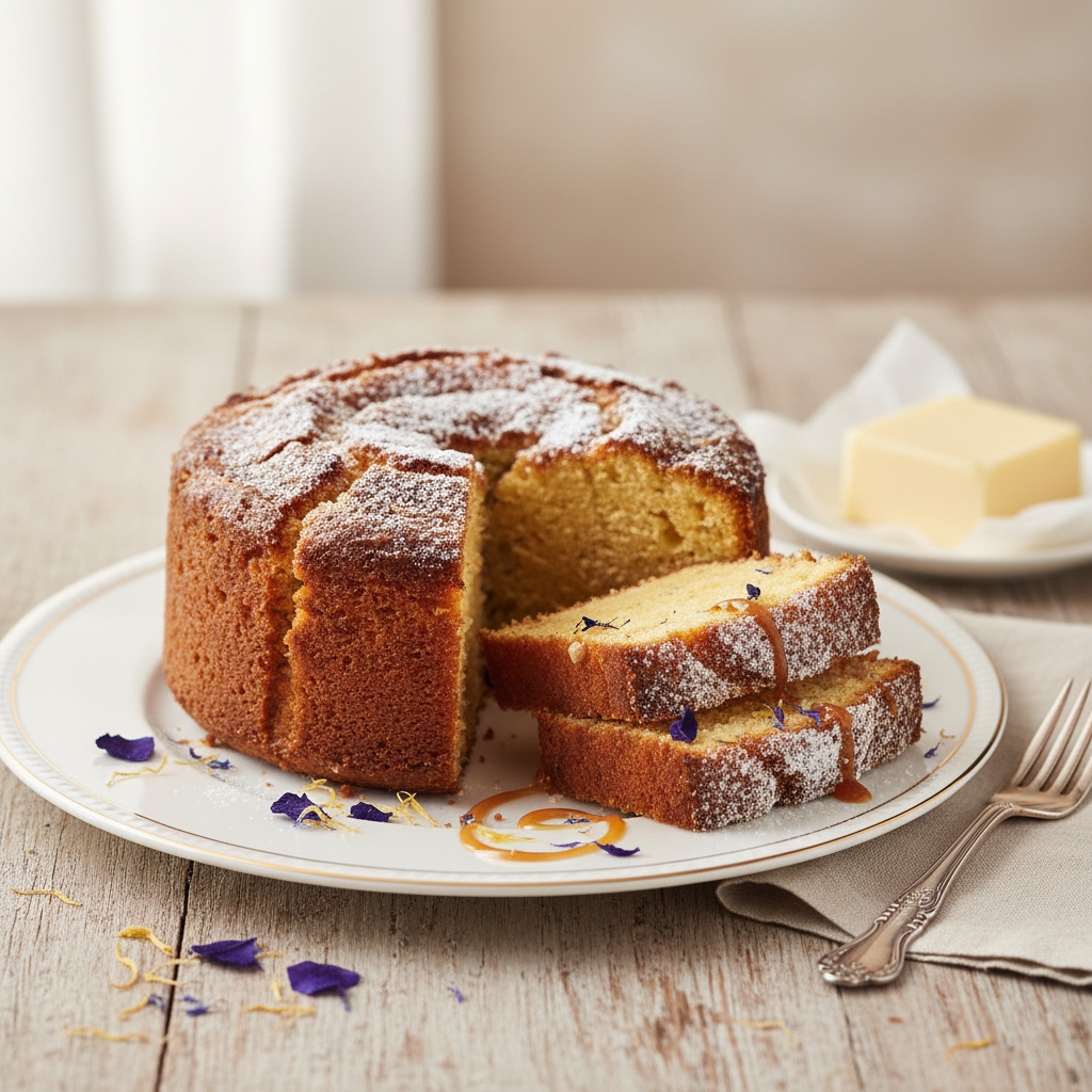 Photo de Recette du quatre-quart breton traditionnel au beurre demi-sel