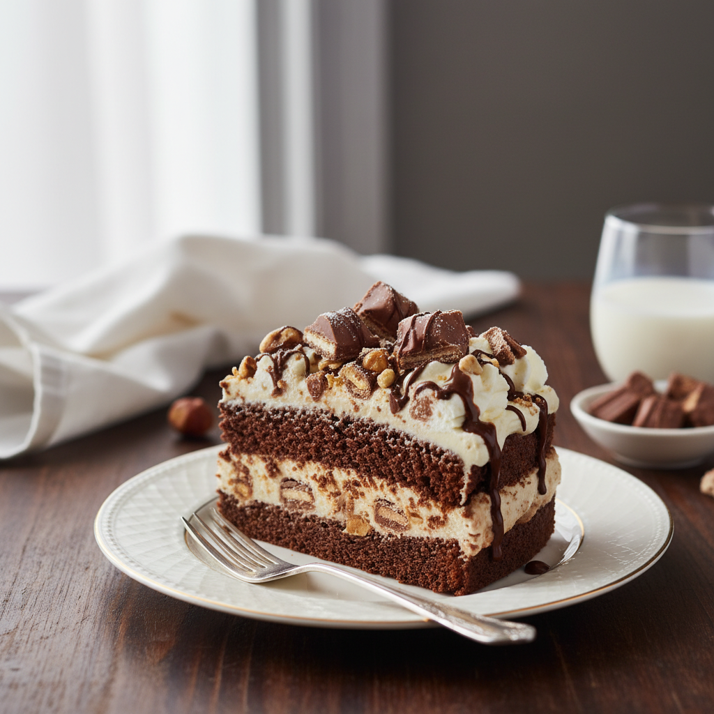 Photo de Recette du gâteau Kinder Bueno gourmand et ultra simple