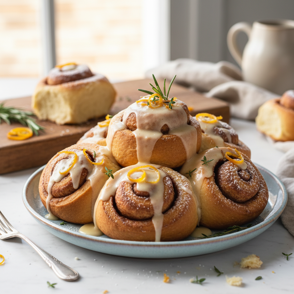 Photo de Recette des cinnamon rolls briochés et fondants