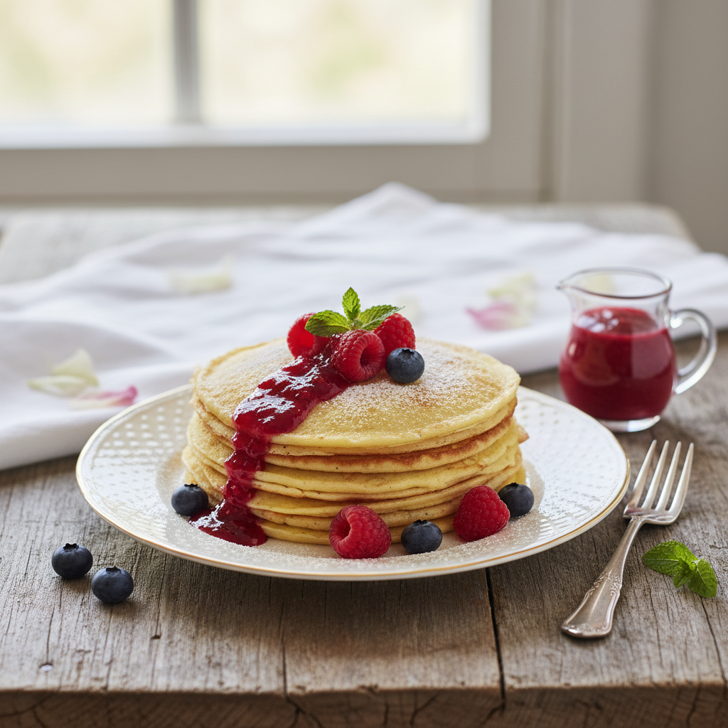 Photo de Recette de crêpes légères et faciles à préparer