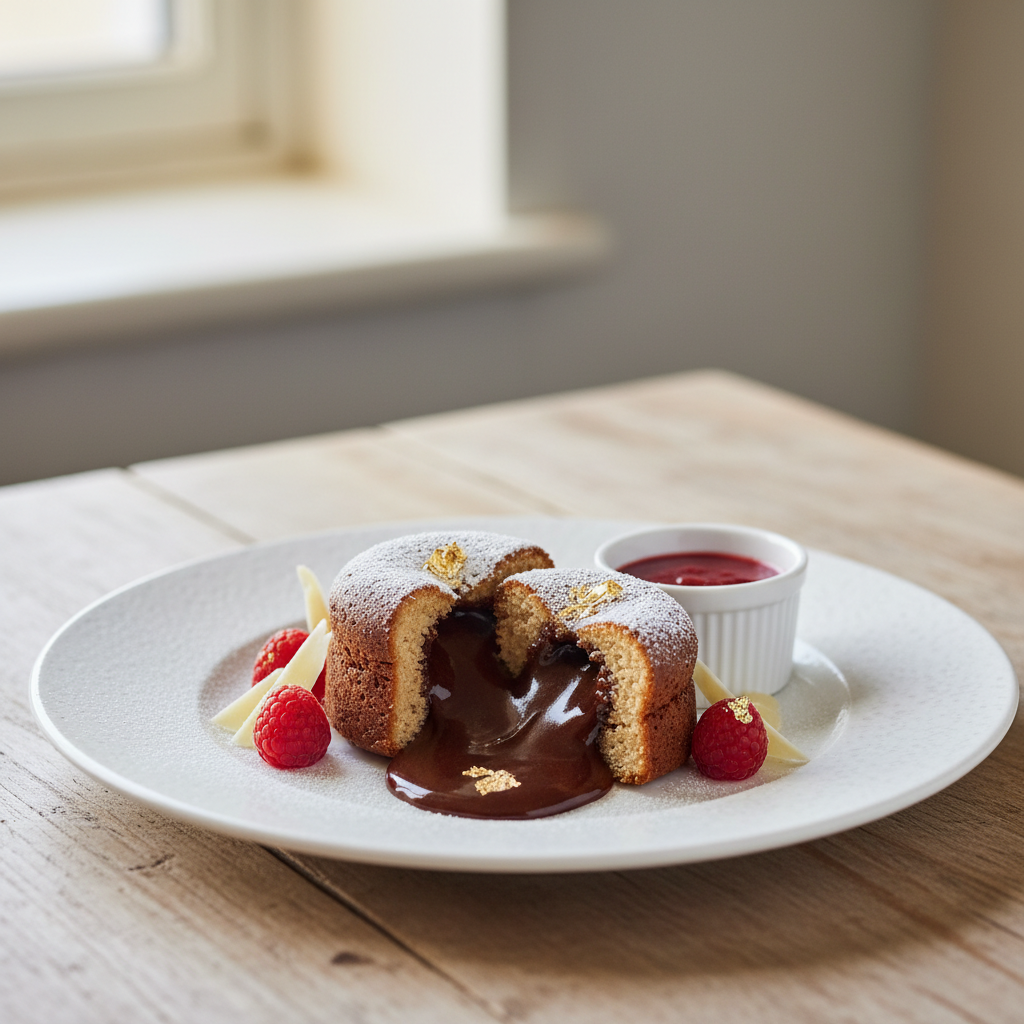 Photo de Recette de moelleux au chocolat traditionnel et aérien