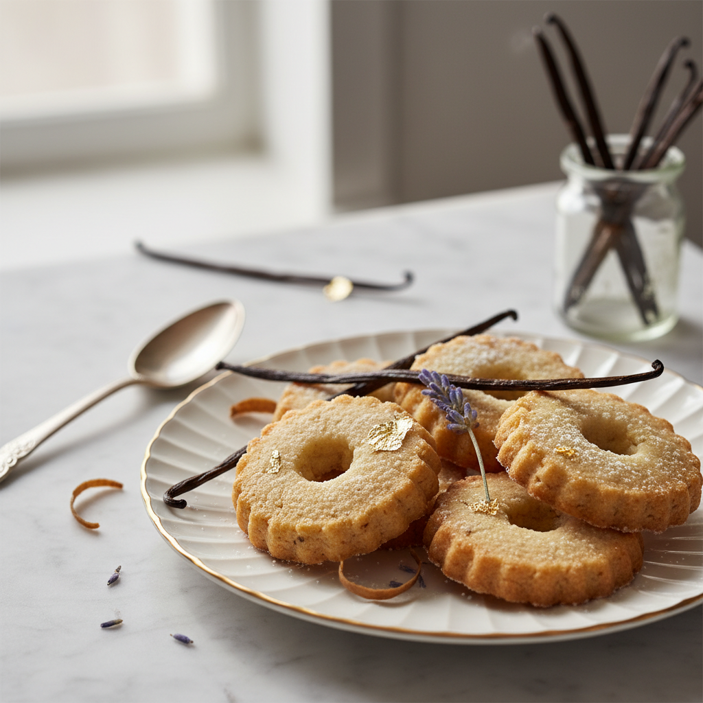 Photo de Recette des petits sablés d'antan à la vanille bourbon