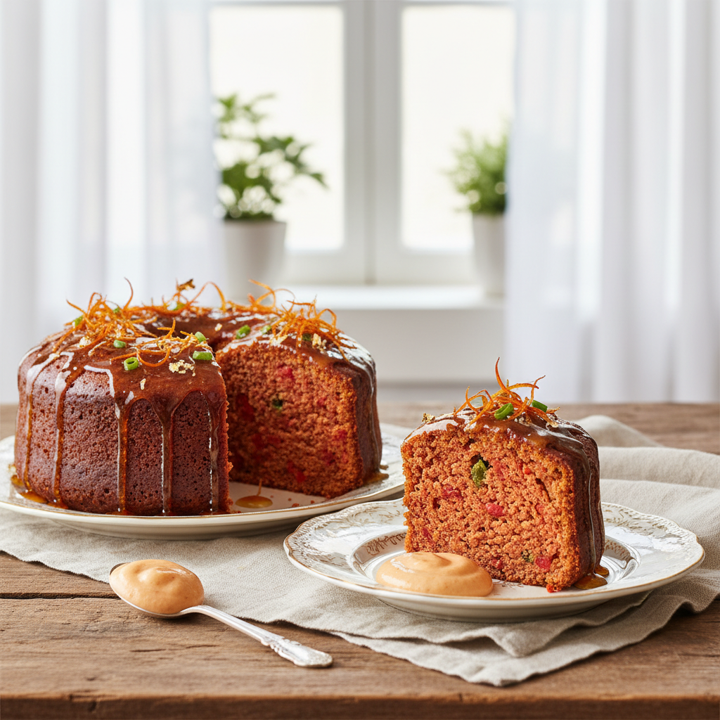 Photo de Recette de cake au chorizo moelleux et pimenté