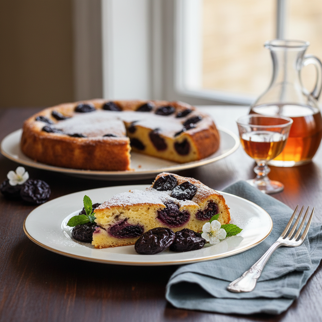 Photo de Recette du far breton traditionnel aux pruneaux