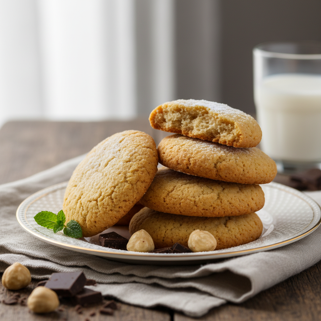 Photo de Recette de cookies sans œuf croustillants et fondants