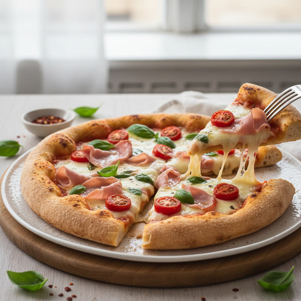 Photo de Recette de pizza maison savoureuse et facile à réussir