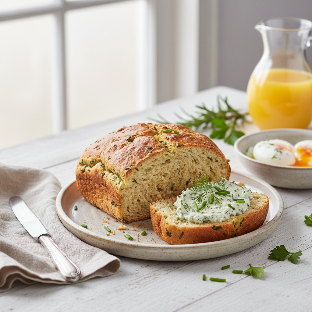 Photo de Recette du pain de thon moelleux aux herbes fraîches