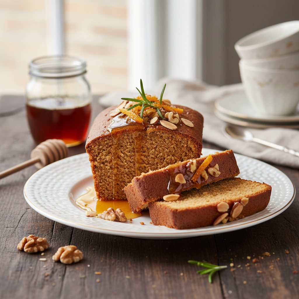Photo de Recette du pain d'épice moelleux au miel de forêt