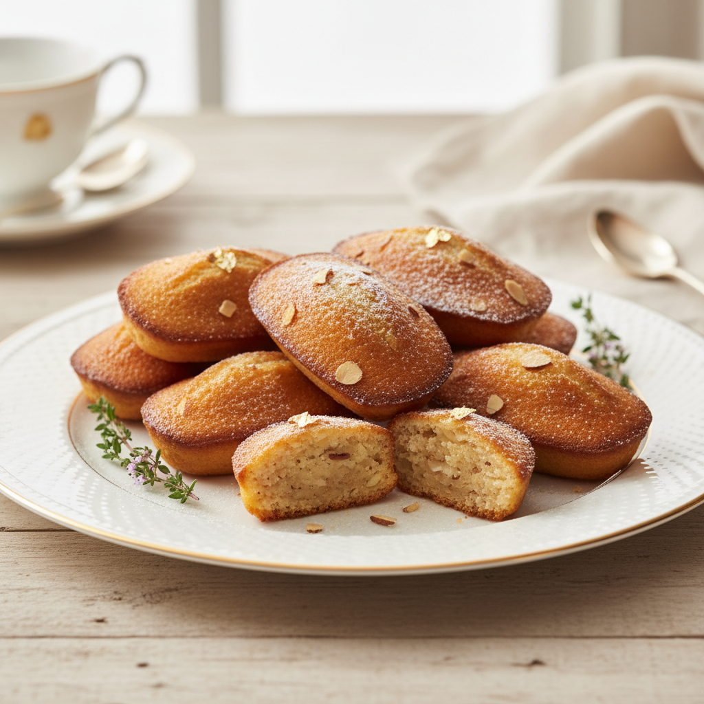 Photo de Recette de financiers aux amandes fondants et dorés