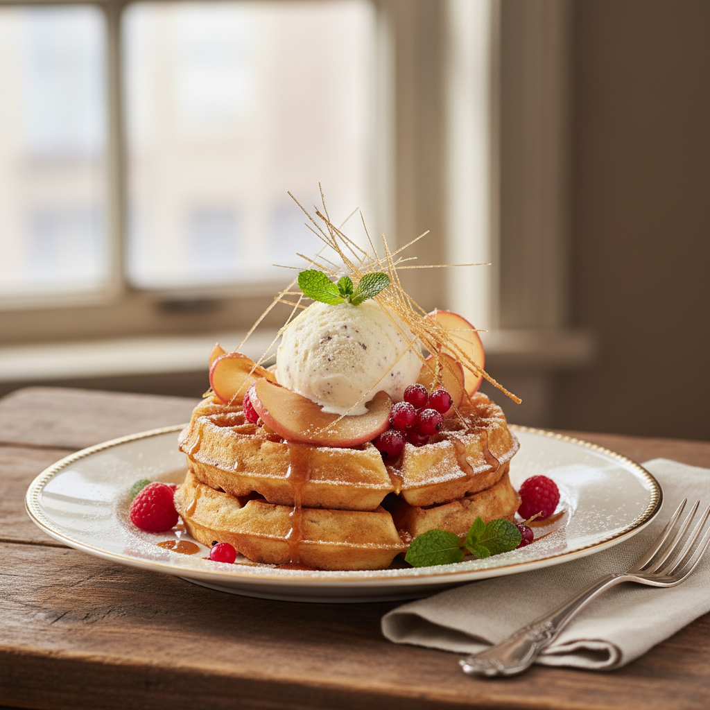 Photo de Recette de gaufres de pommes de terre croustillantes et légères
