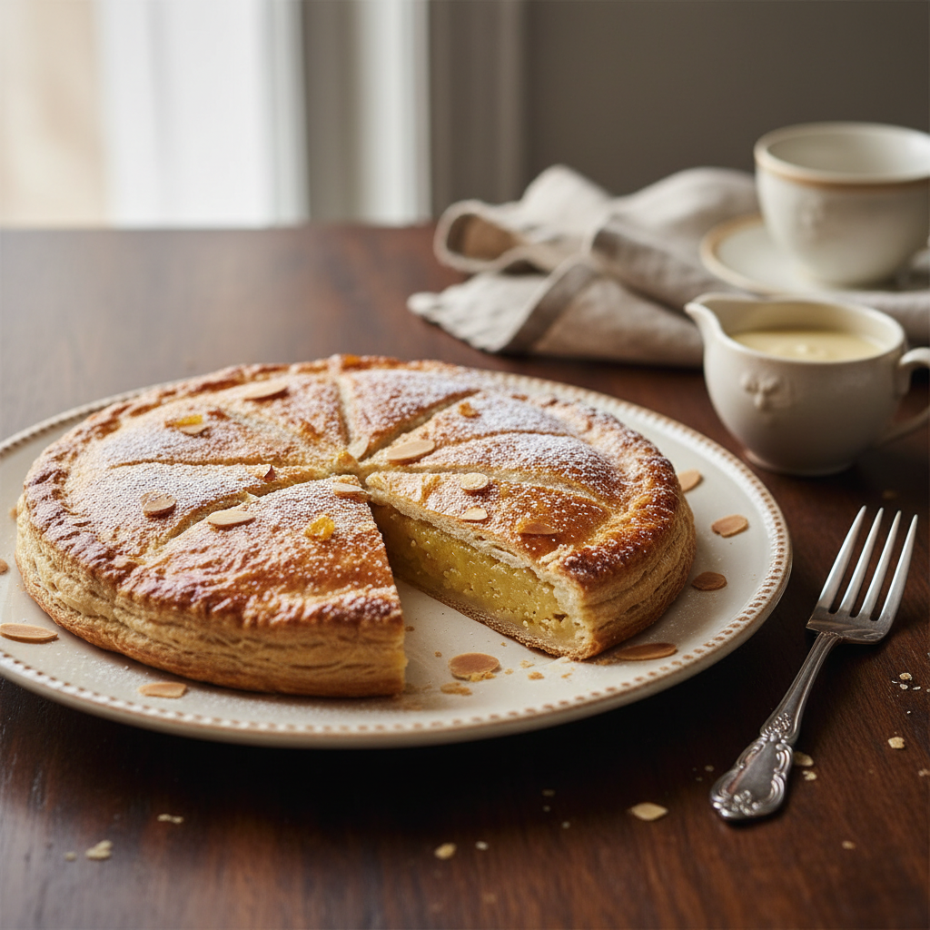 Photo de Recette de galette frangipane traditionnelle et ses secrets