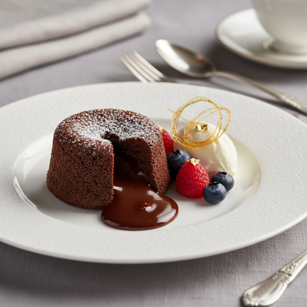 Photo de Recette du gâteau au chocolat fondant et rapide