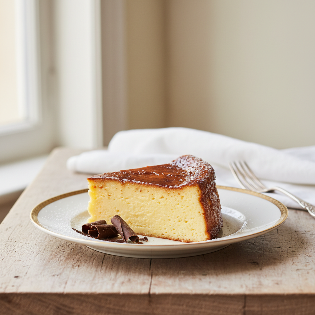 Photo de Recette du flan parisien traditionnel ultra onctueux