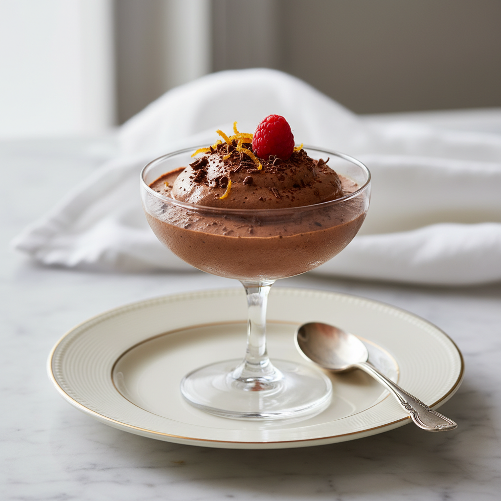 Photo de Recette de mousse au chocolat Nestlé intense et aérienne