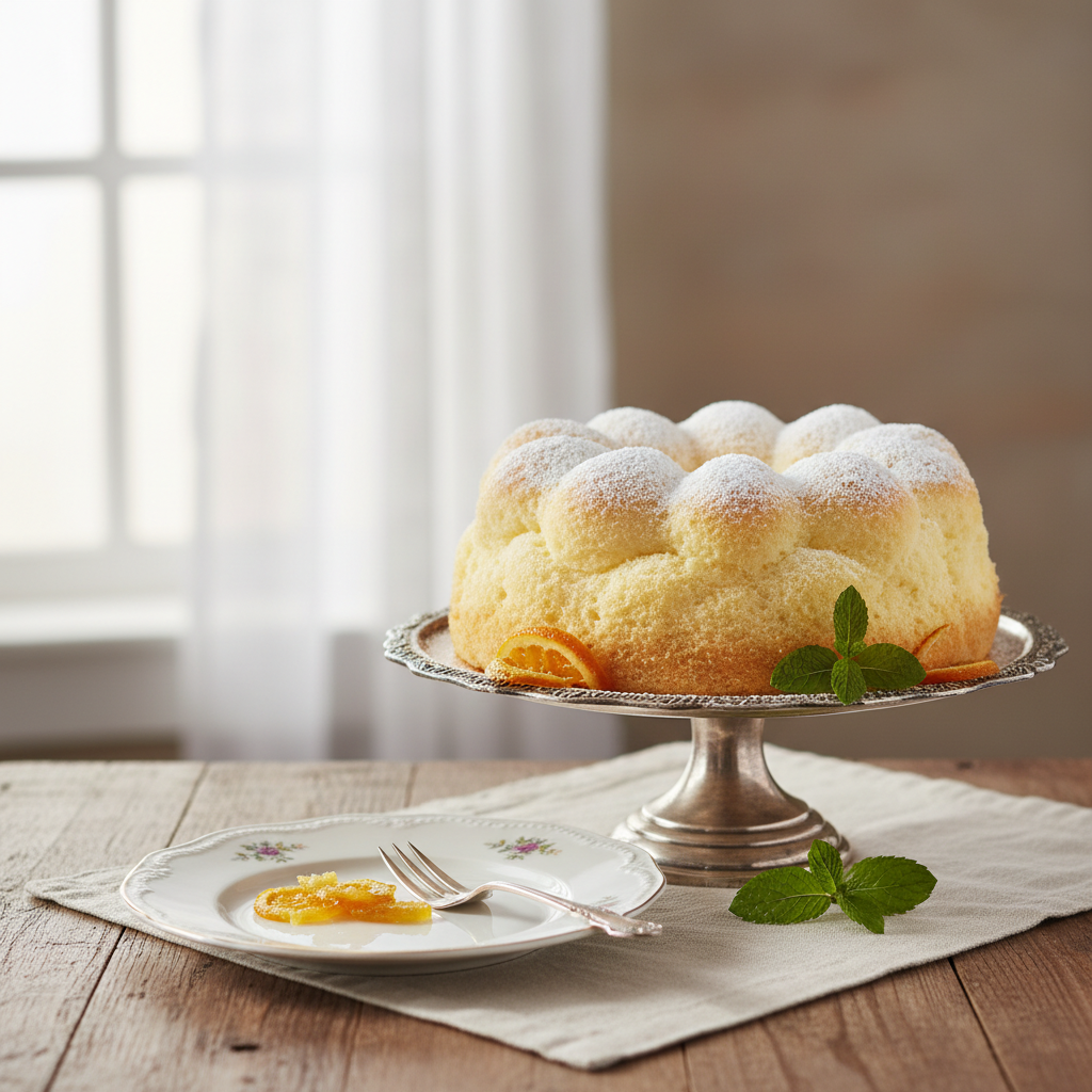 Photo de Recette du gâteau de Savoie traditionnel et aérien