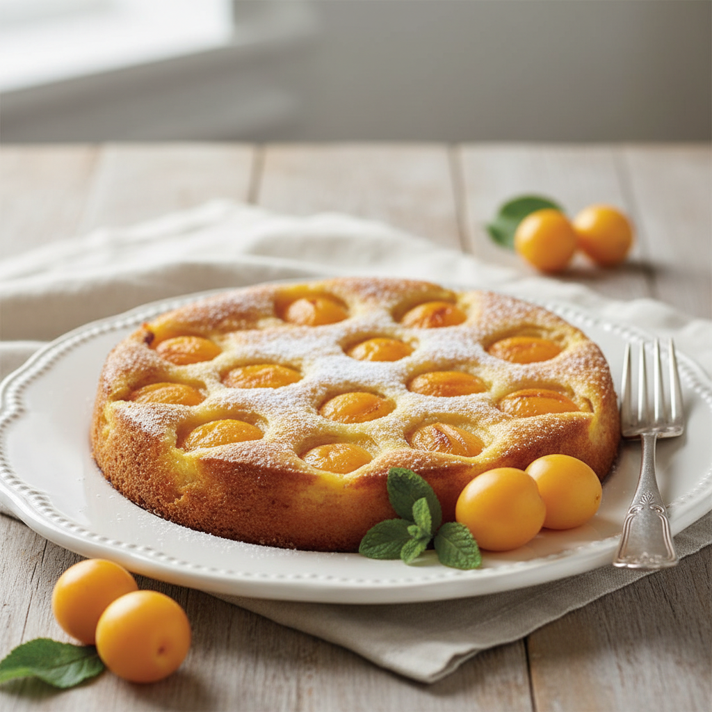 Photo de Recette de clafoutis aux mirabelles de Lorraine traditionnel