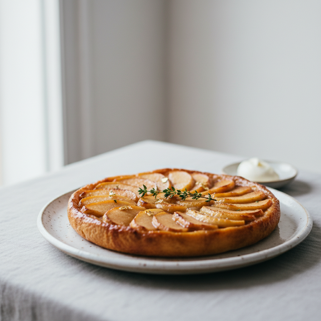 Photo de Recette de tarte tatin inratable aux pommes Golden