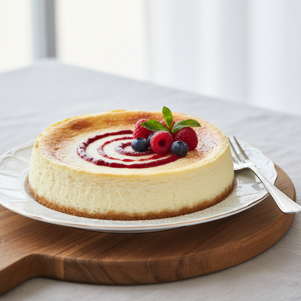 Photo de Recette de cheesecake Philadelphia onctueux à l'américaine