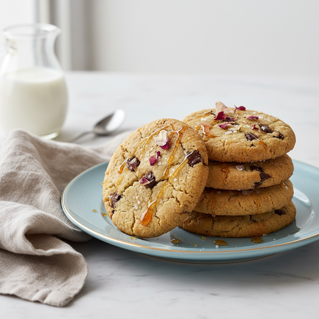 Photo de Recette des cookies au Thermomix à la fleur de sel